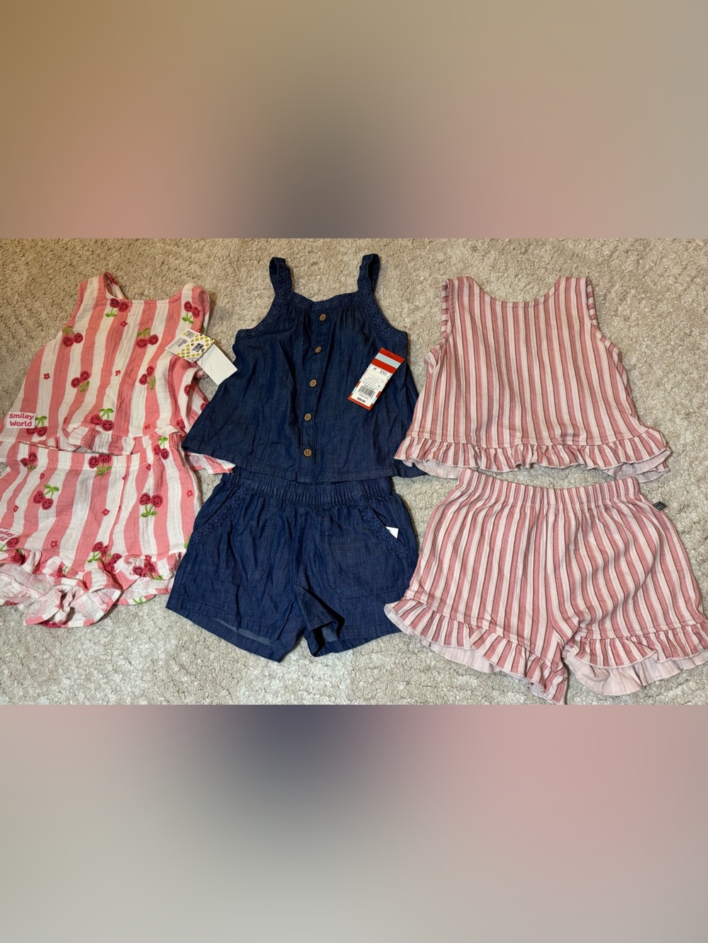 Toddler girl 2 piece sets 3T bundle